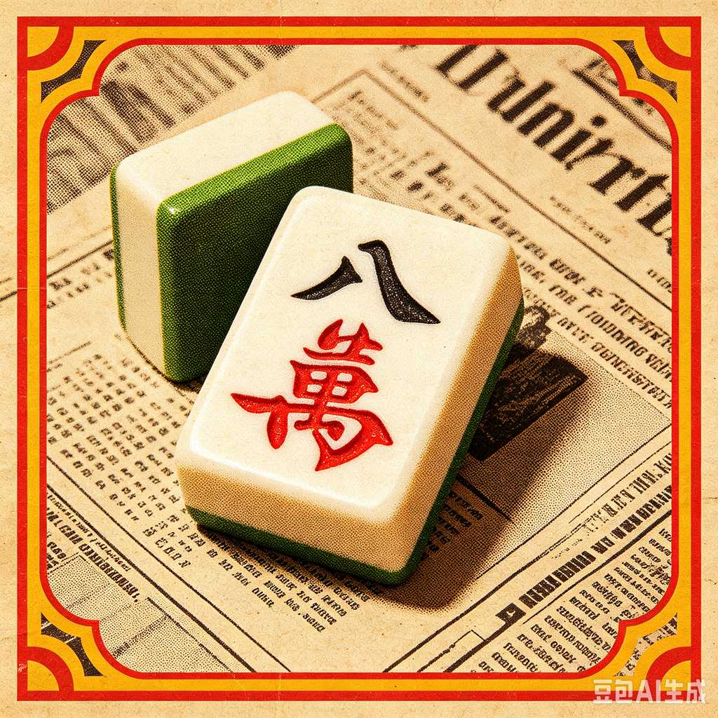 fine polished mahjong set