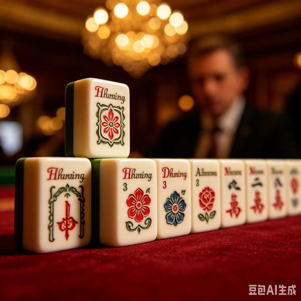 adult senior mahjong game set